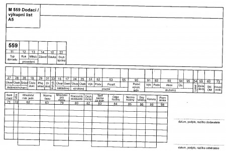 Dodací/výkupní list